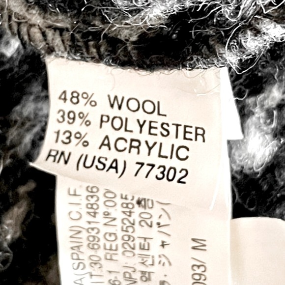 Zara Fair Isle Reindeer Wool Blend Vest M Faux Fur Hood Nordic Holiday Après Ski - Picture 10 of 11